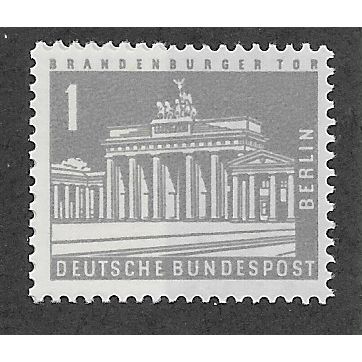 BERLIN - 1956 U/M 1pf 'BERLIN BUILDINGS SERIES (EBID63-249a)