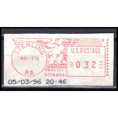 Used Revenue 32c Meter Sterling, PA. E1937