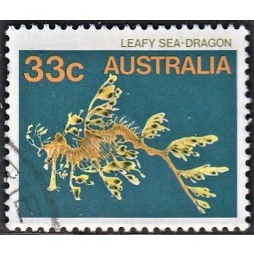 AUSTRALIA,1985 33c Leafy Sea-Dragon, SG 926 (Scott #909), fine used