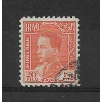 Iraq.SG180 20f King Ghazi (Orange).Fine Used.Nov21a