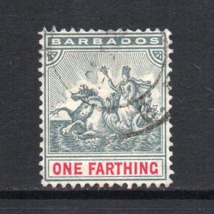 Barbados - 1905 - ¼d Slate-Grey & Carmine (sg135) Used