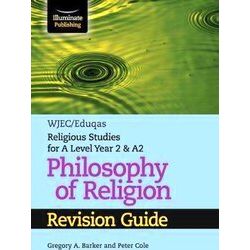Wjec/Eduqas Religious Studies For A Level Year 2 A2 - Philosophy Of Religion Rev