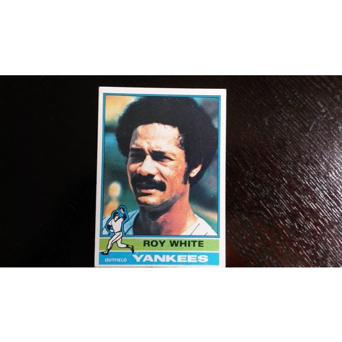 1976 Topps Card # 225 Roy White Very Good (3) New York Yankees