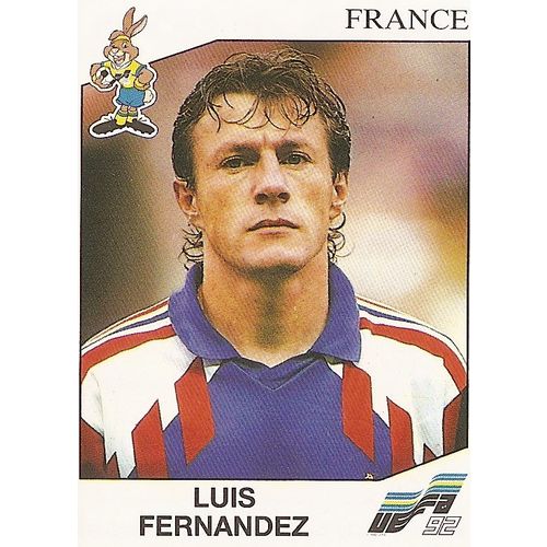 Panini's UEFA Euro Sweden '92 Stickers: No.55 - Fernández (Luis)