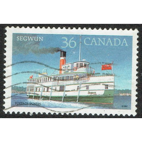Canada 1987 Canadian Steamships 36c Multicoloured SG1245 GU
