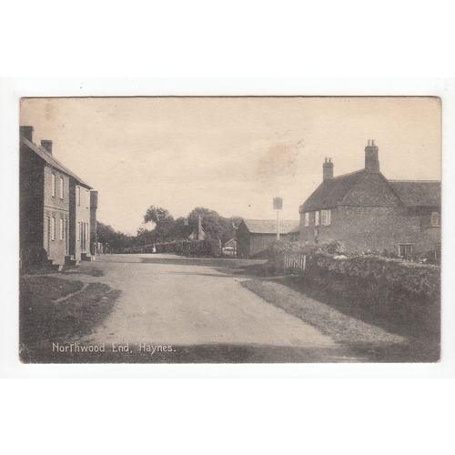 Northwood End Haynes Postcard 1917 Bedfordshire