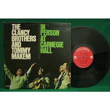 Clancy Brothers & Tommy Makem - In Person At Carnegie Hall - CL 1950 - EX