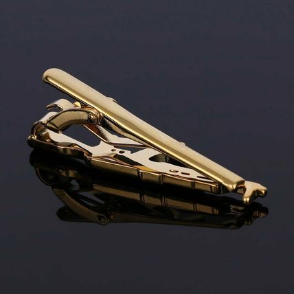 Super Cool Copper Alloy AK47 Machine Gun Tie Clip Necktie Pin Shirt Accessories