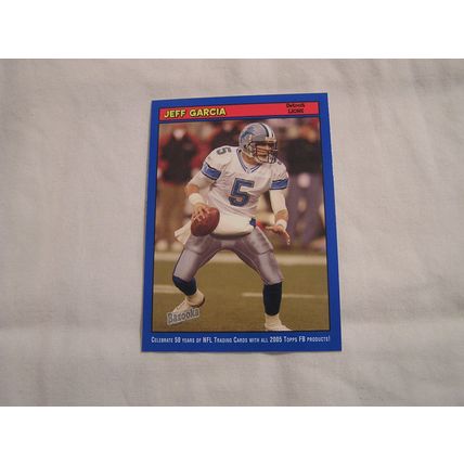 Jeff Garcia 2005 Bazooka BLUE NO. 106