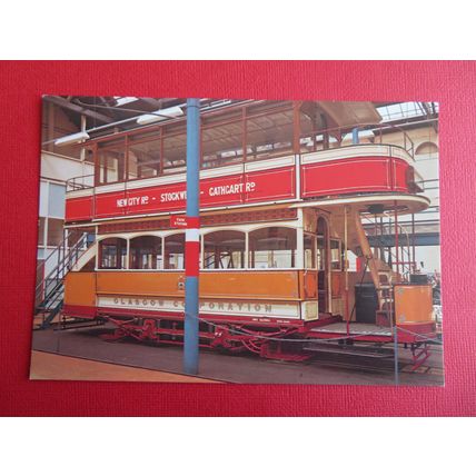 Standard Tram No.779, Glasgow Tram Postcard