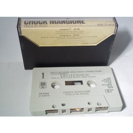 Chuck Mangione 'Feels So Good' Cassette Tape 1977*