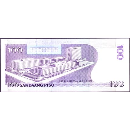 2013 Philippines Banknote 100 Piso Sig 19 Aquino Tetangco Op Christo 100 years