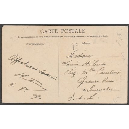 Arrêté de Monsieur l'Mair, Le Gars de Falaise, 1909 - Heliotypie Dugas CPA
