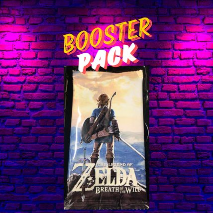 Booster Pack Fire Cards Legend Zelda Breath Wild