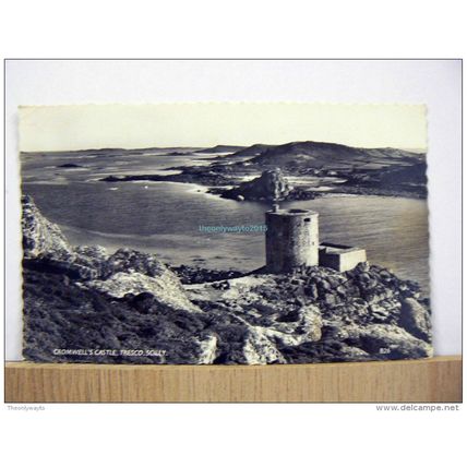 Cromwell's Castle, Tresco, Scilly, England, 1963, Postcard