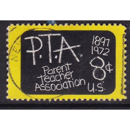 United States 1972 Parent Teacher Association 8c Fine Used SG 1468 VGC