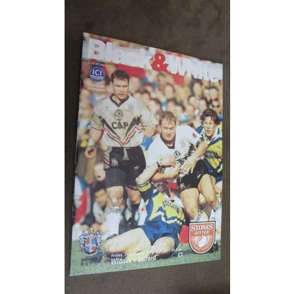 1993 Rugby Football League Programme - Widnes v Salford
