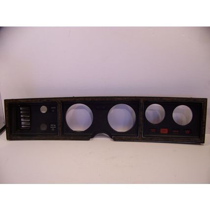 1975 DODGE CORONET DASH INSTRUMENT CLUSTER BEZEL #3592805 3592806