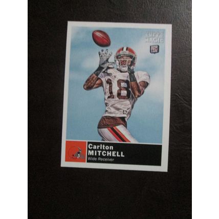 Two (2) Carlton Mitchell Football Cards (See Pictures and Description Below)