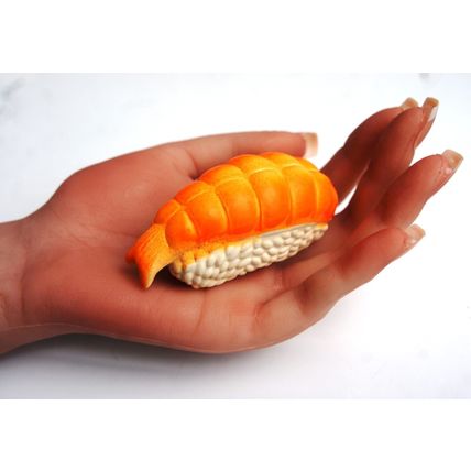 SUSHI SMALL LATEX DOG TOYS CUTE PUPPY SQUEAKY TOYS 3 STYLES AVAILABLE UK SELLER