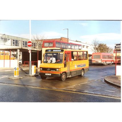 Colour Photograph of Burnley & Pendle Transport Co. Ltd. - E94 LHG