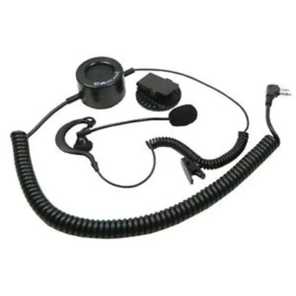 Micrófono auricular Táctico con boom regulable y Ptt grande Midland ABM airsoft