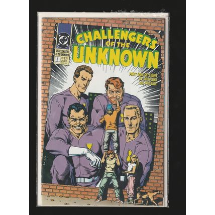 Challengers of the Unknown, #1, 1991, DC Comic Book, High Grade