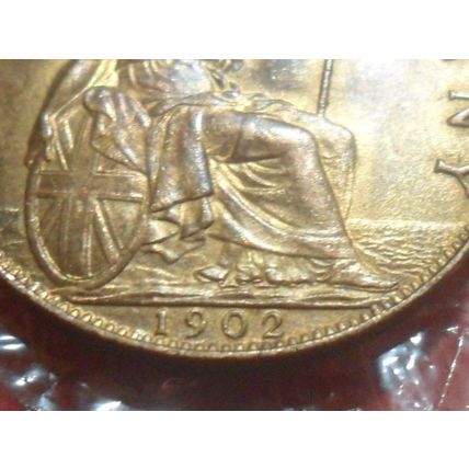 1902 Edward VII half-penny.