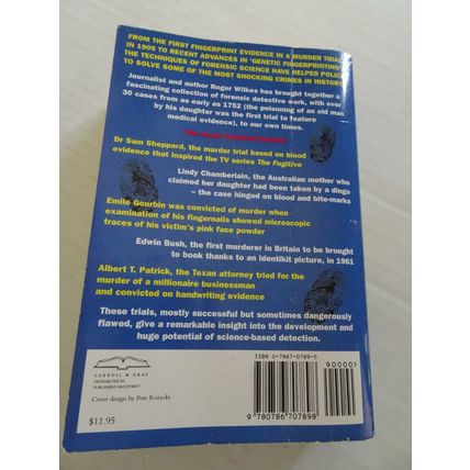 The Mammoth Book of Murder and Science by Roger Wilkes (2000, Trade Paperback)