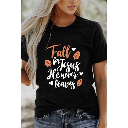Khaki Happy Fall Leopard Truck Cute Pumpkin Graphic Tee