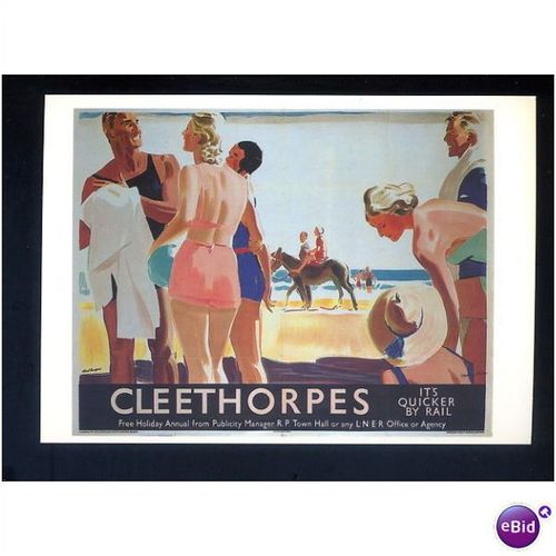 Advertising DGR 132 LNER CLEETHORPES Postcard by Drumahoe Graphics