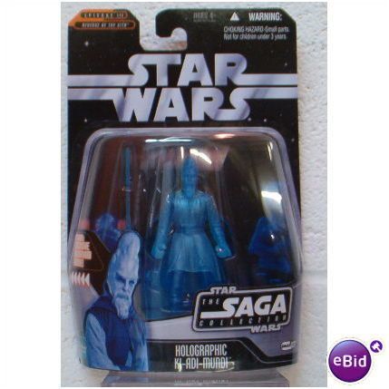 STAR WARS ' SAGA COLLECTION ' HOLOGRAPHIC KI-ADI-MUNDI action figure