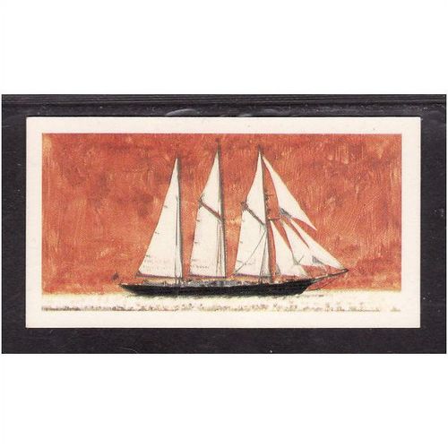 Brooke Bond Tea Card, The Saga of Ships,Sir Winston Churchill. No.48