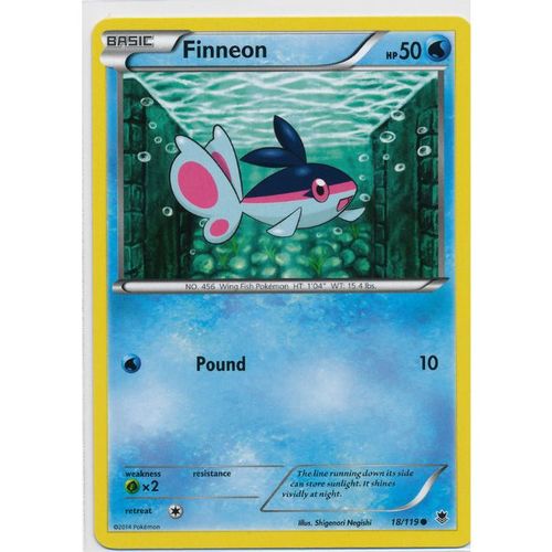 Pokemon XY Phantom Forces - #18/119 - Finneon