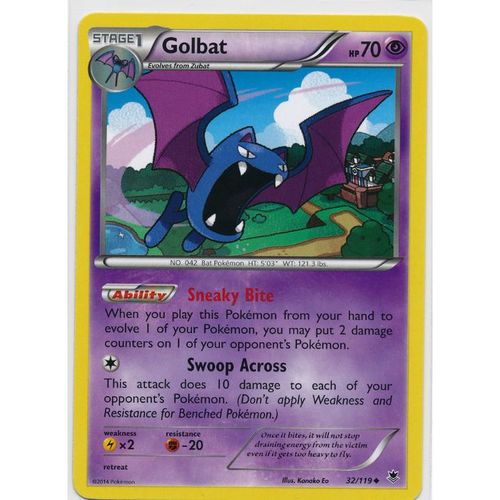 Pokemon XY Phantom Forces - #32/119 - Golbat