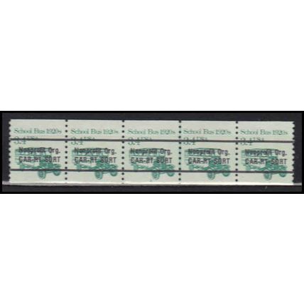 2123a 3.4c School Bus Very Fine MNH Dry Gum PNC 2/5 X0144