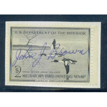 Used RW23 $2 American Merganser Fine C1040