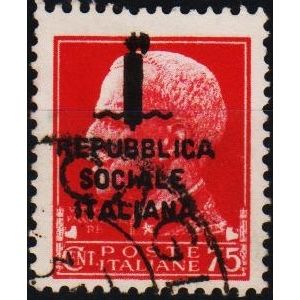 Italy. 1944 75c S.G.60 Used