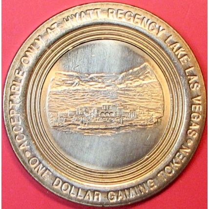 Hyatt Regency. $1 Casino Token. Henderson, NV. R01.