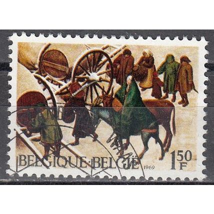Belgique 1969 Michel 1574 O Cote (2008) 0.25 € Noël Pierre Bruegel Cachet rond