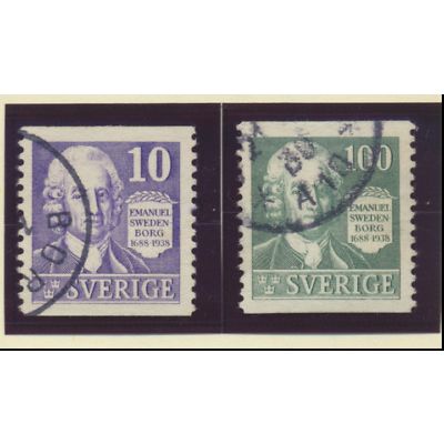 Sweden Stamps Scott #266 To 267, Used