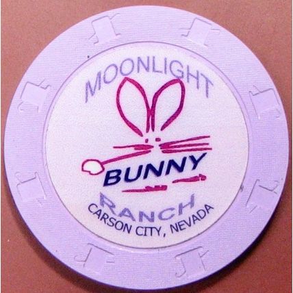 Moonlight Ranch. Brothel Casino Chip. Carson City, NV. BR13.
