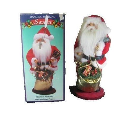 Realistic Animated Dancing Santa Plays"Jingle Bells"