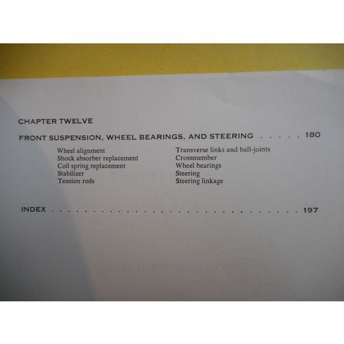 1968-1976 Datsun Service,Repair Handbook,510,610,710,Clymer