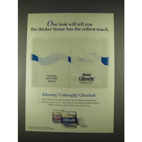 1996 Kleenex Cottonelle Ultra Soft Toilet Paper Ad