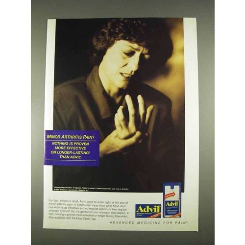 1996 Advil Medicine Ad - Minor Arthritis Pain?