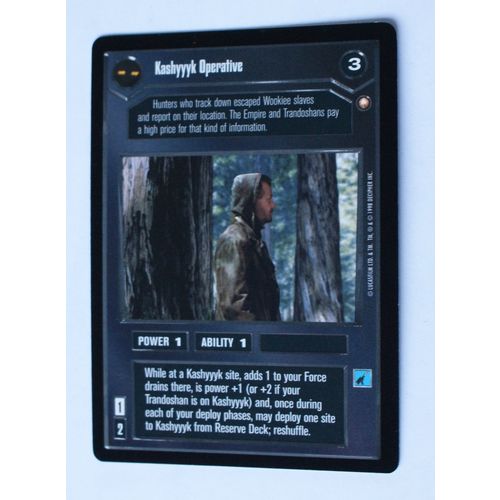 Star Wars CCG: Special Edition Limited # Kashyyyk Operative (A) dark 1998