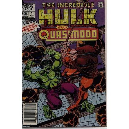 Incredible Hulk vs Quasimodo (1983 One Shot) # 001 NM MODERN AGE COMICS
