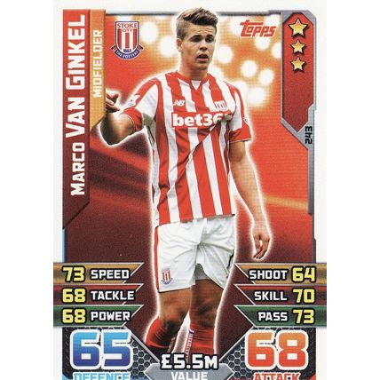 Match Attax 2015/2016 243 Marco Van Ginkel Stoke City