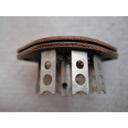 One Vintage NOS B7G Paxolin Wafer Ventilation Chimney Valve / Tube Socket